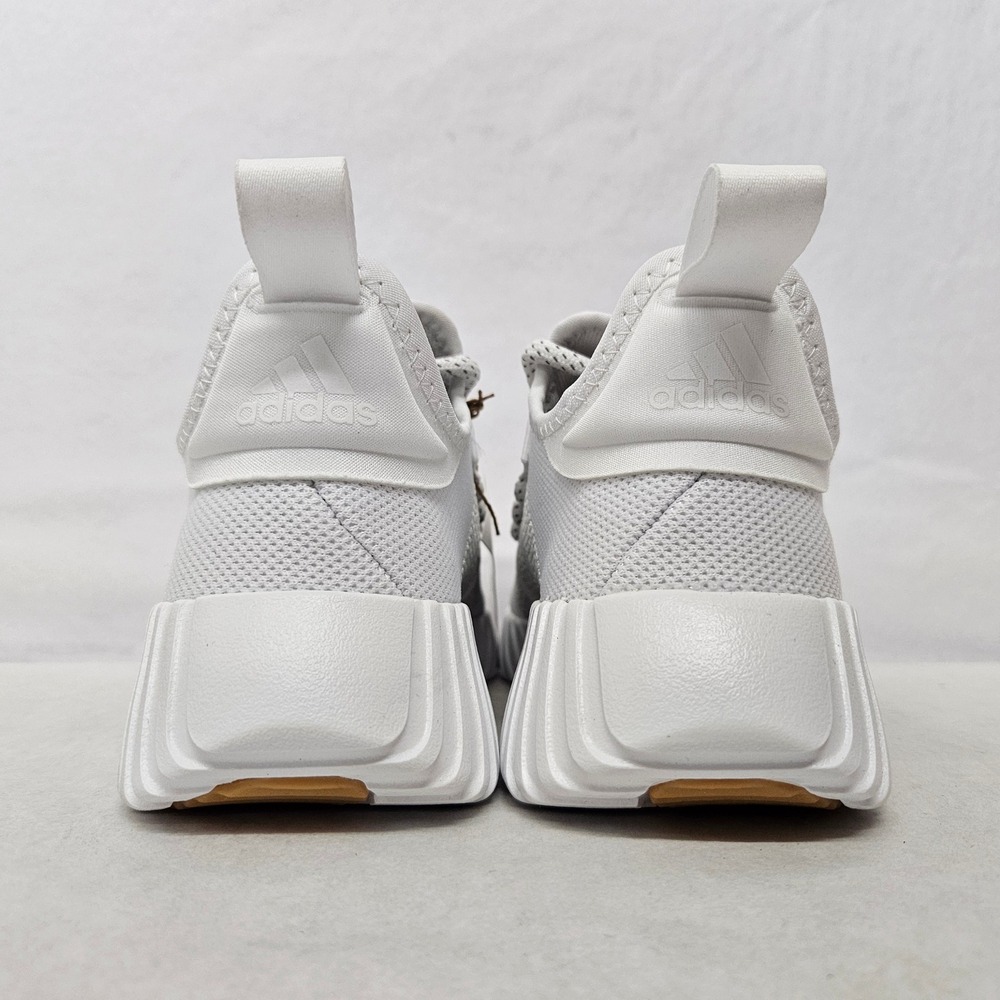 Adidas Kaptir Flow Running Shoes IF6600 White Silver Womens Size 6 - Picture 6 of 10